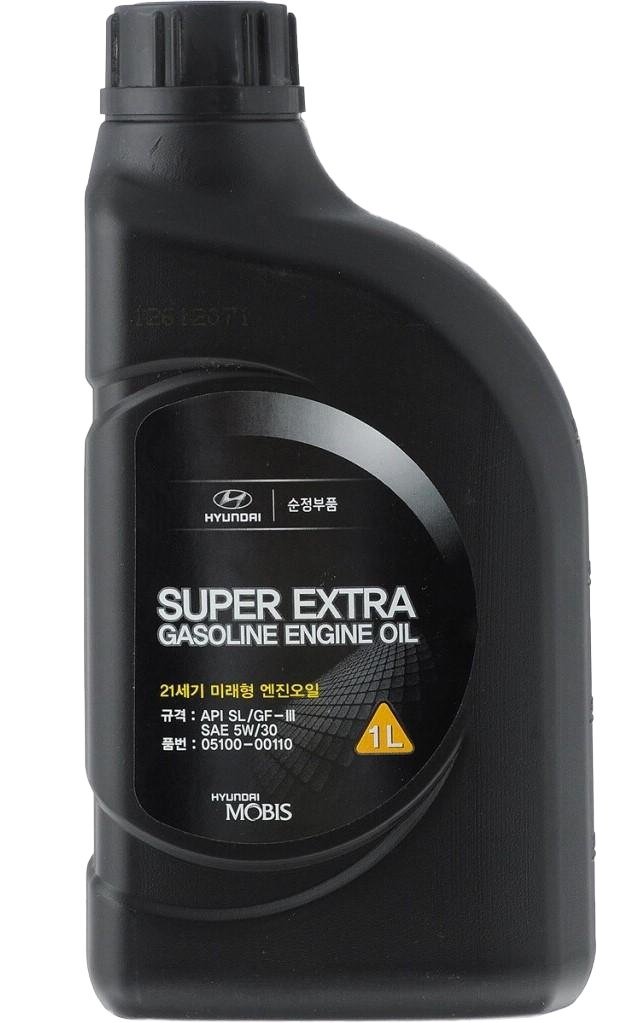Моторное масло Hyundai/Kia Super Extra Gasoline 5W-30, 1л